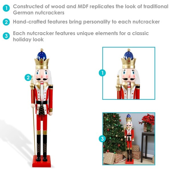 Balthazar the Protector Indoor Nutcracker Statue