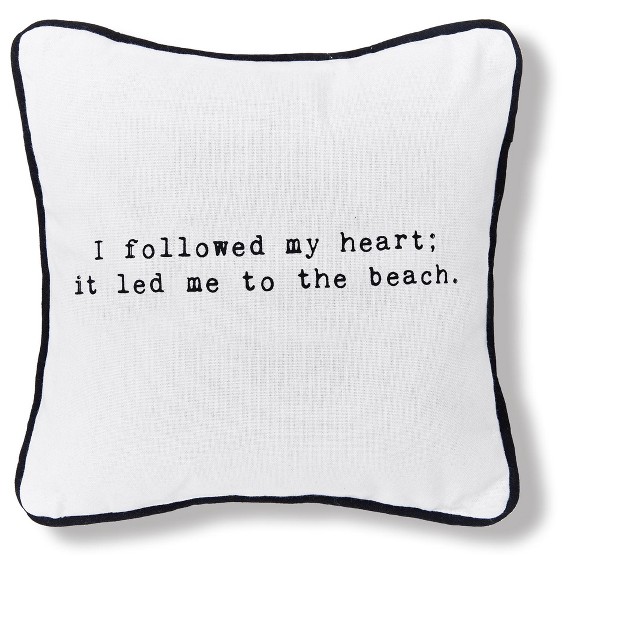 X 10 quot Printed Throw Pillow