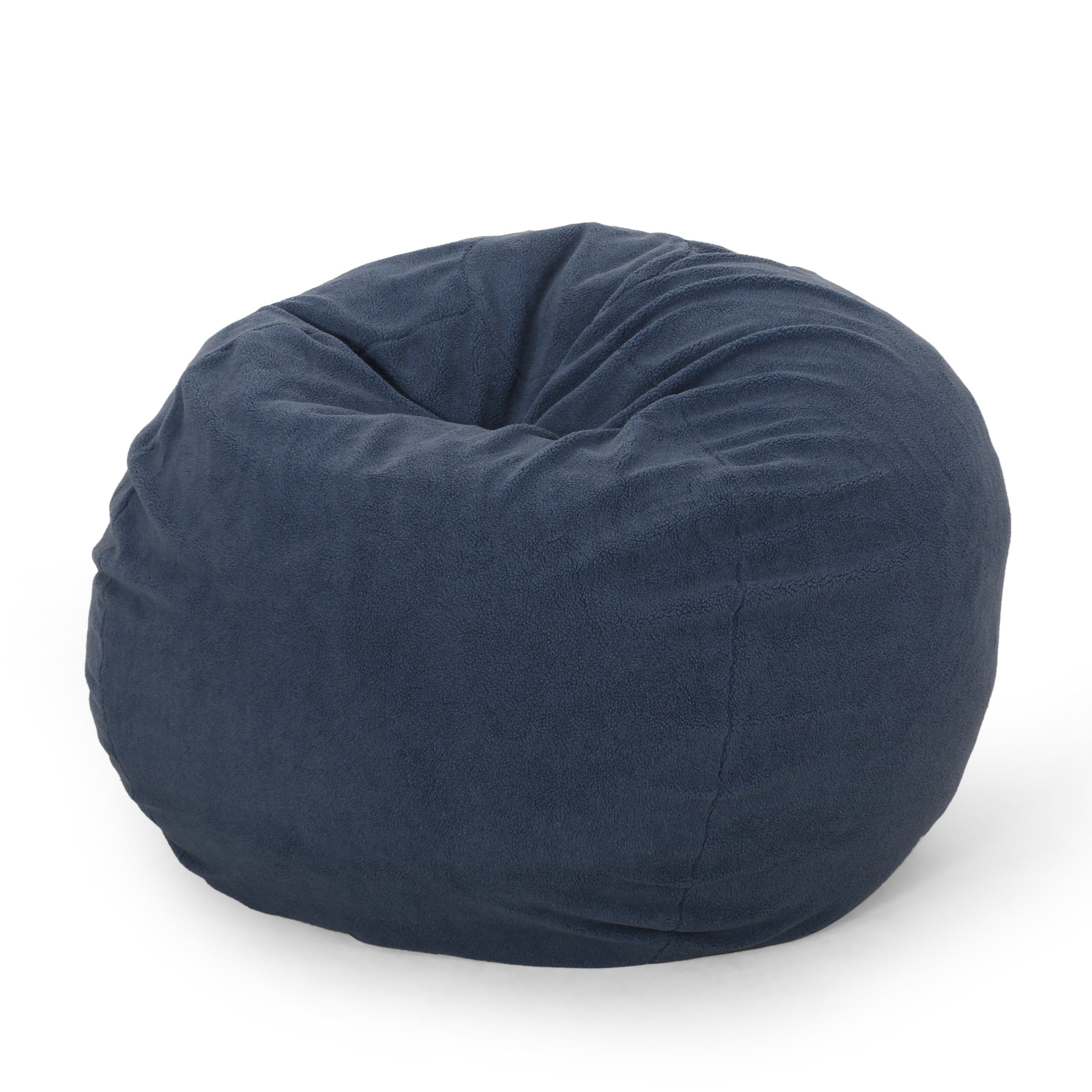 Achille Modern Shearling 5 Foot Bean Bag