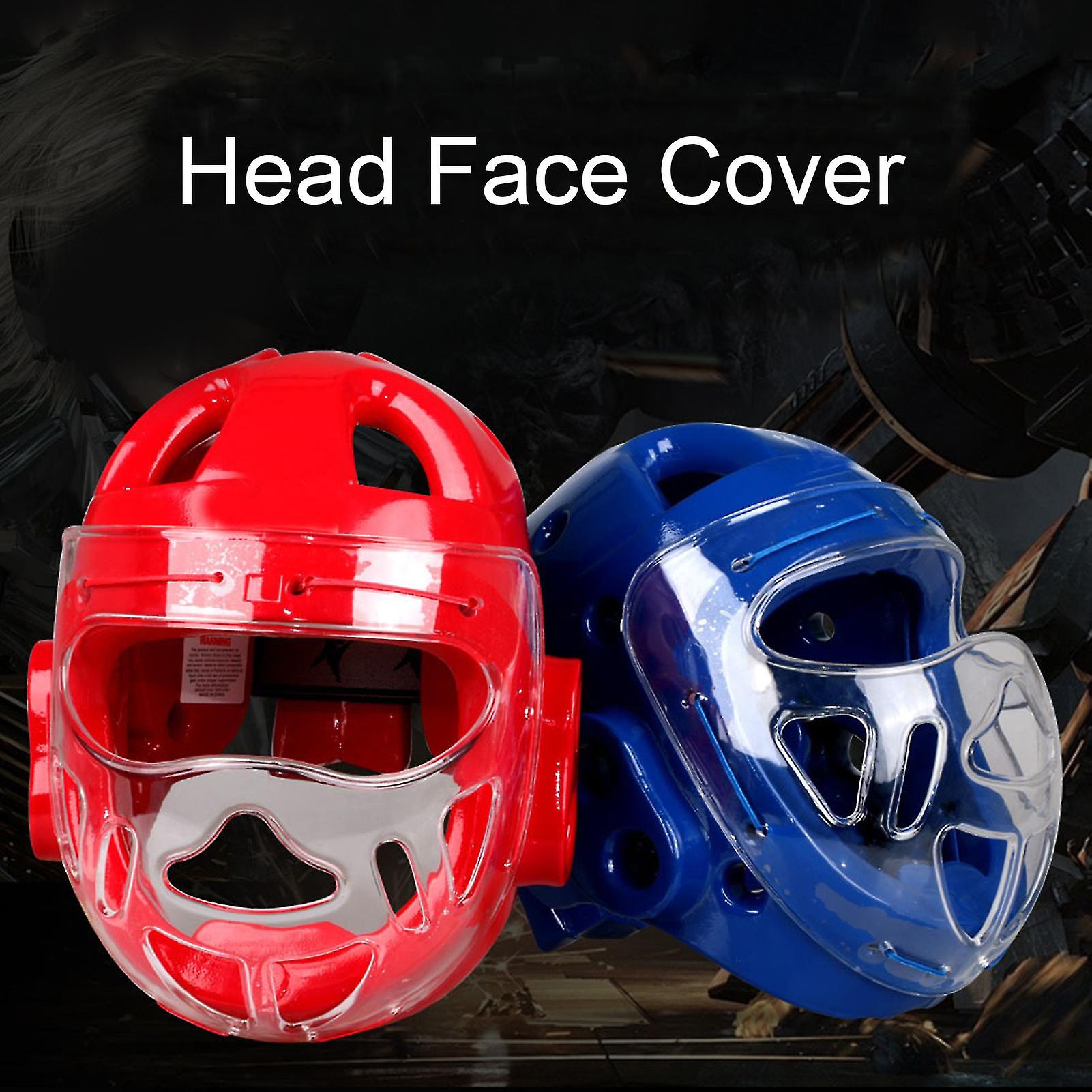 Protective Boxing Headgear Transparent Cover Ergonomics Design Kids Mixed Martial Arts Headgear For Karate