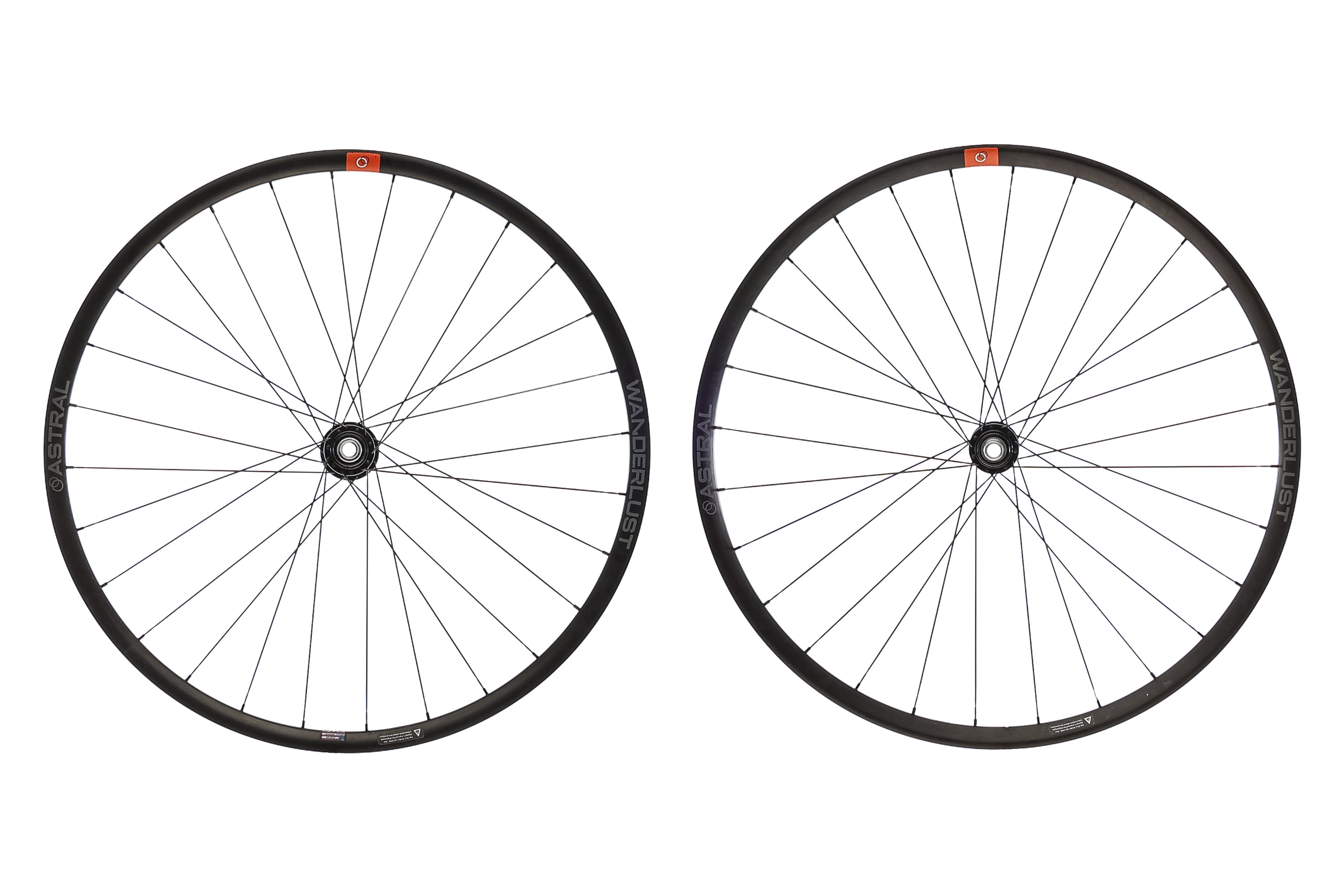 Astral Wanderlust w/ White Industry Hubs Aluminum Tubeless 700c Wheelset