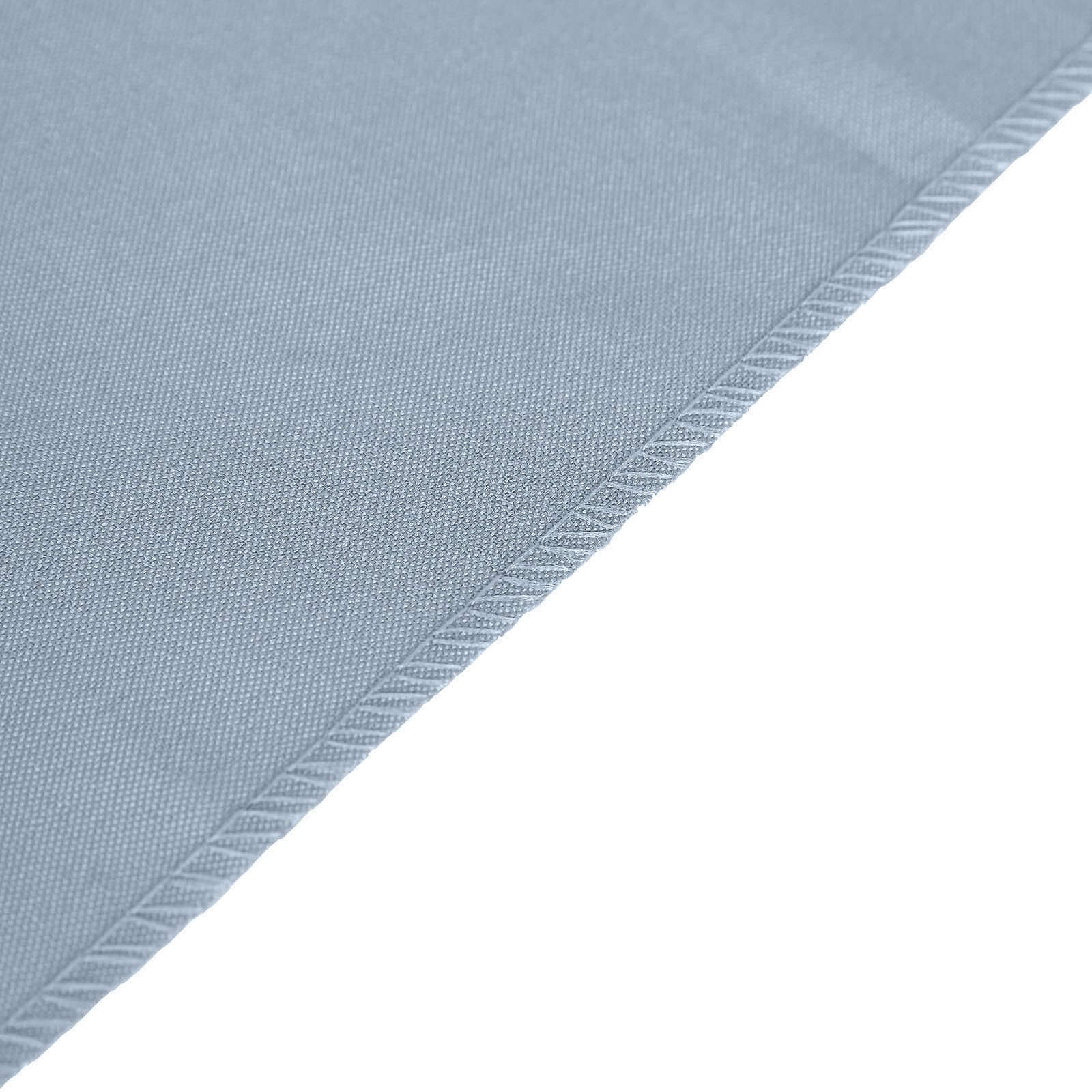 Dusty Blue Polyester Table Runner 12