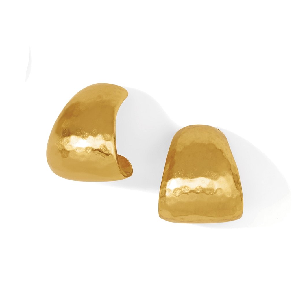 Brighton  Apollo Post Hoop Earrings in Brushed Gold