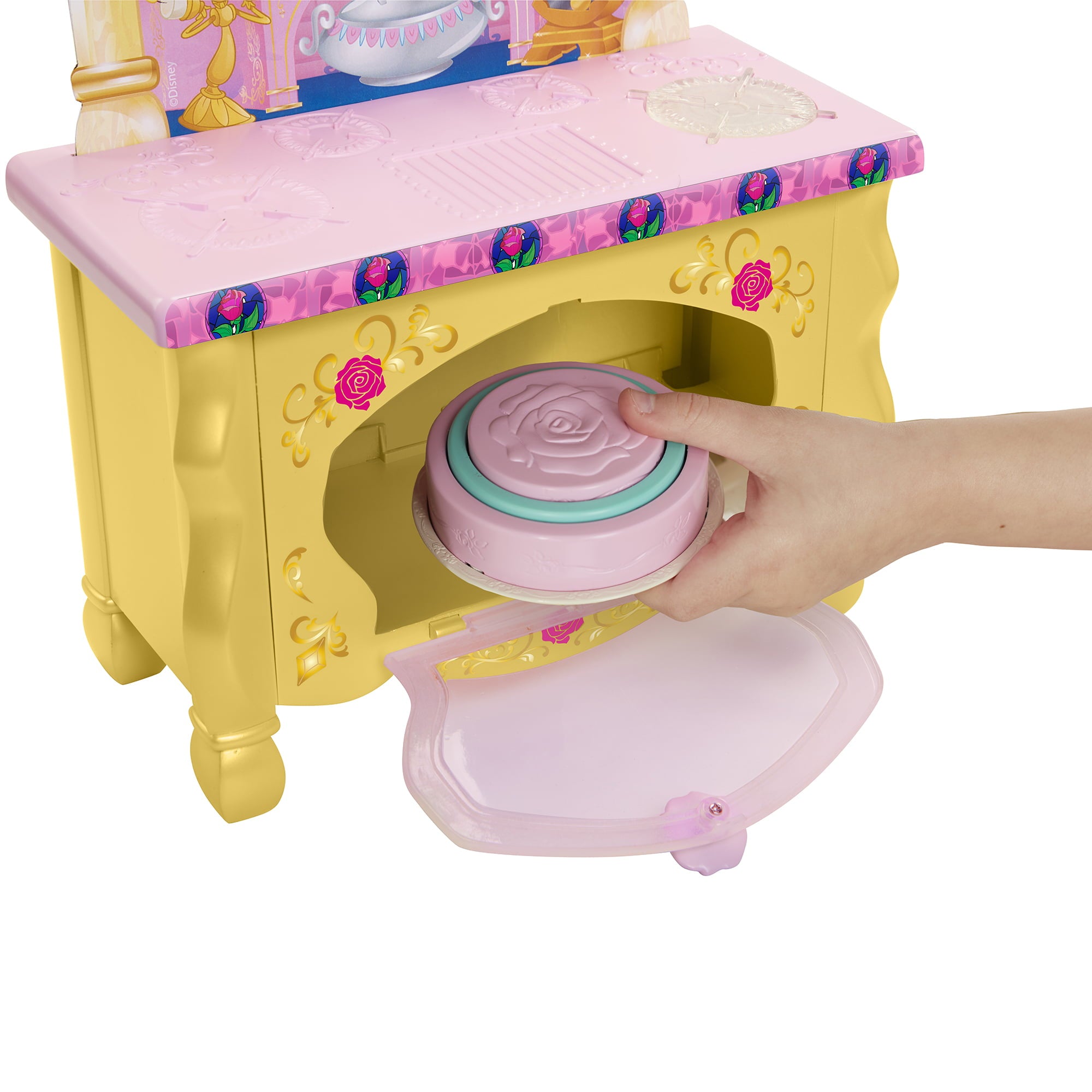 Disney Princess Belle’s Enchanted Kitchen with Lights and Sounds for Girls Ages 3 Year and up