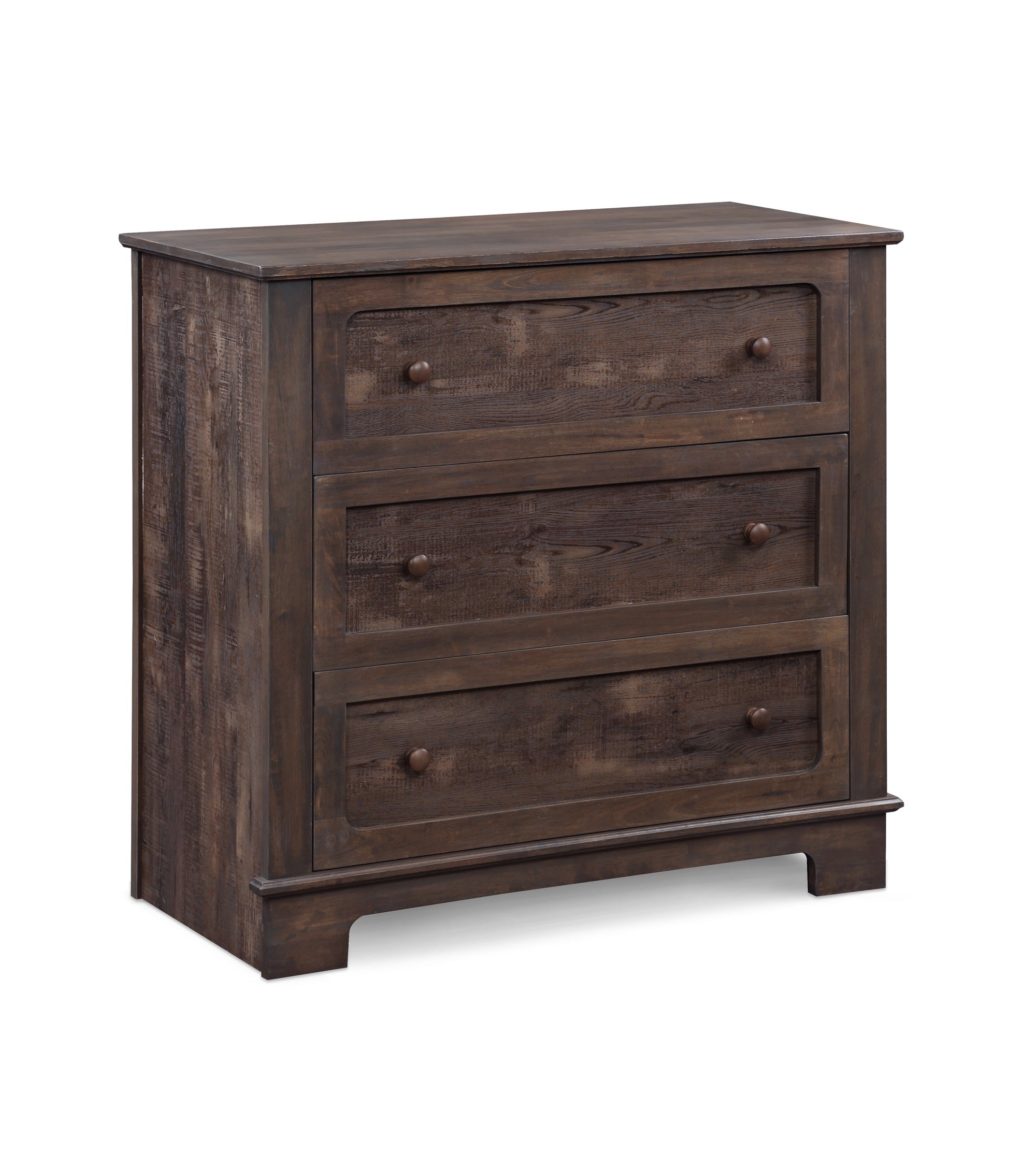 Suite Bebe Grayson 3 Drawer Dresser Rustic Barnwood