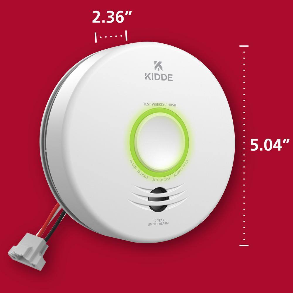 Kidde Kidde Smart Smoke Hardwired and Voice Alerts Detector 21032064