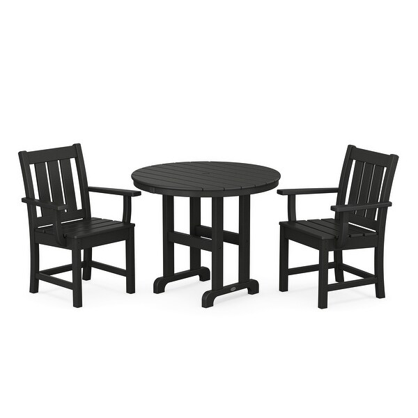 POLYWOOD Oxford 3Piece Farmhouse Dining Set