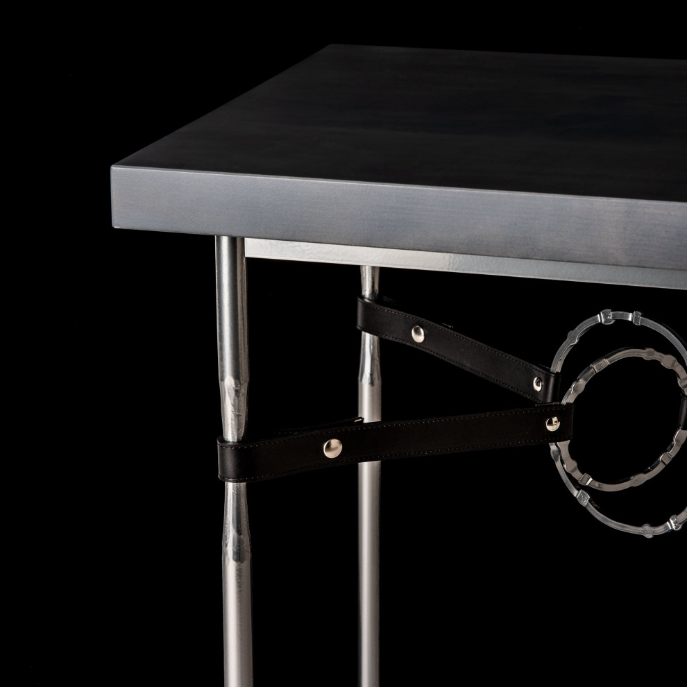 Hubbardton Forge 750114 05 05 LB M1 Equus Wood Top Side Table   Transitional   Side Tables And End Tables   by The Lighthouse  Houzz