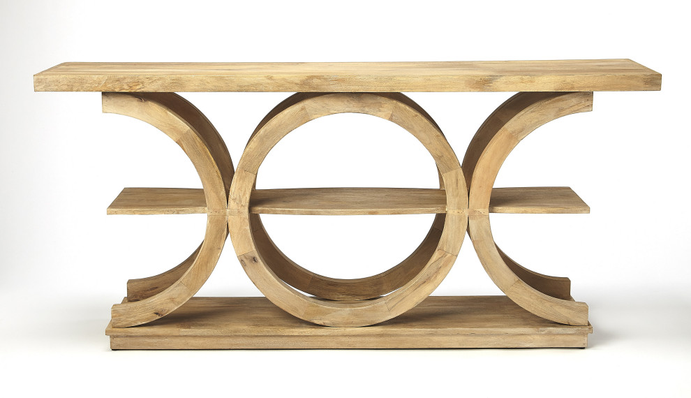 Stowe Rustic Modern Console Table   Transitional   Console Tables   by HedgeApple  Houzz