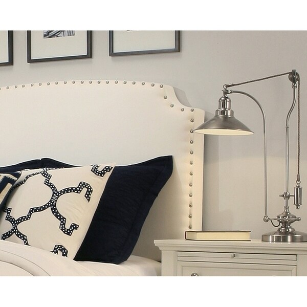 Grosvenor Upholstered Headboard with Nail Head Trim - - 20990858