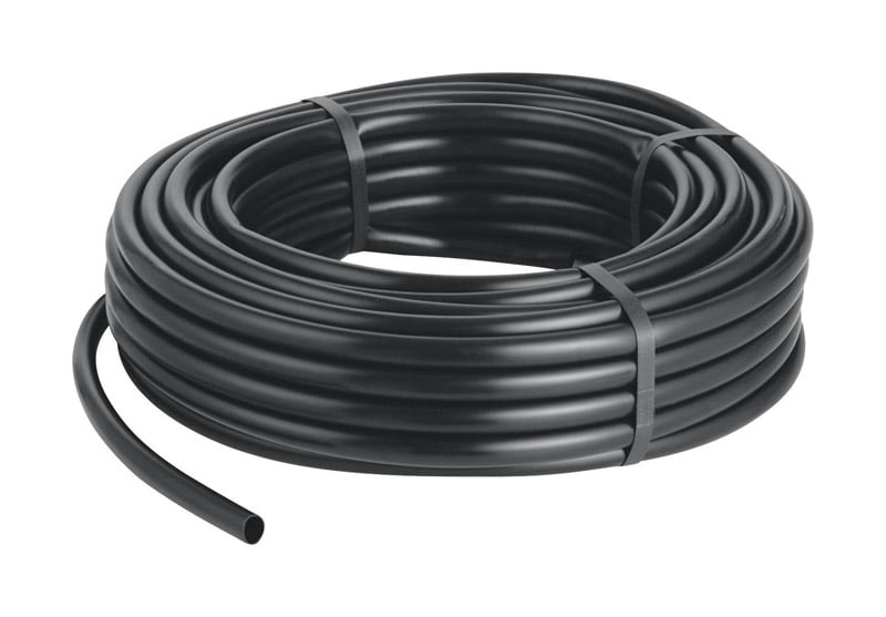 Raindrip Polyethylene Drip Irrigation Tubing 5/8 in. x 100 ft. Black