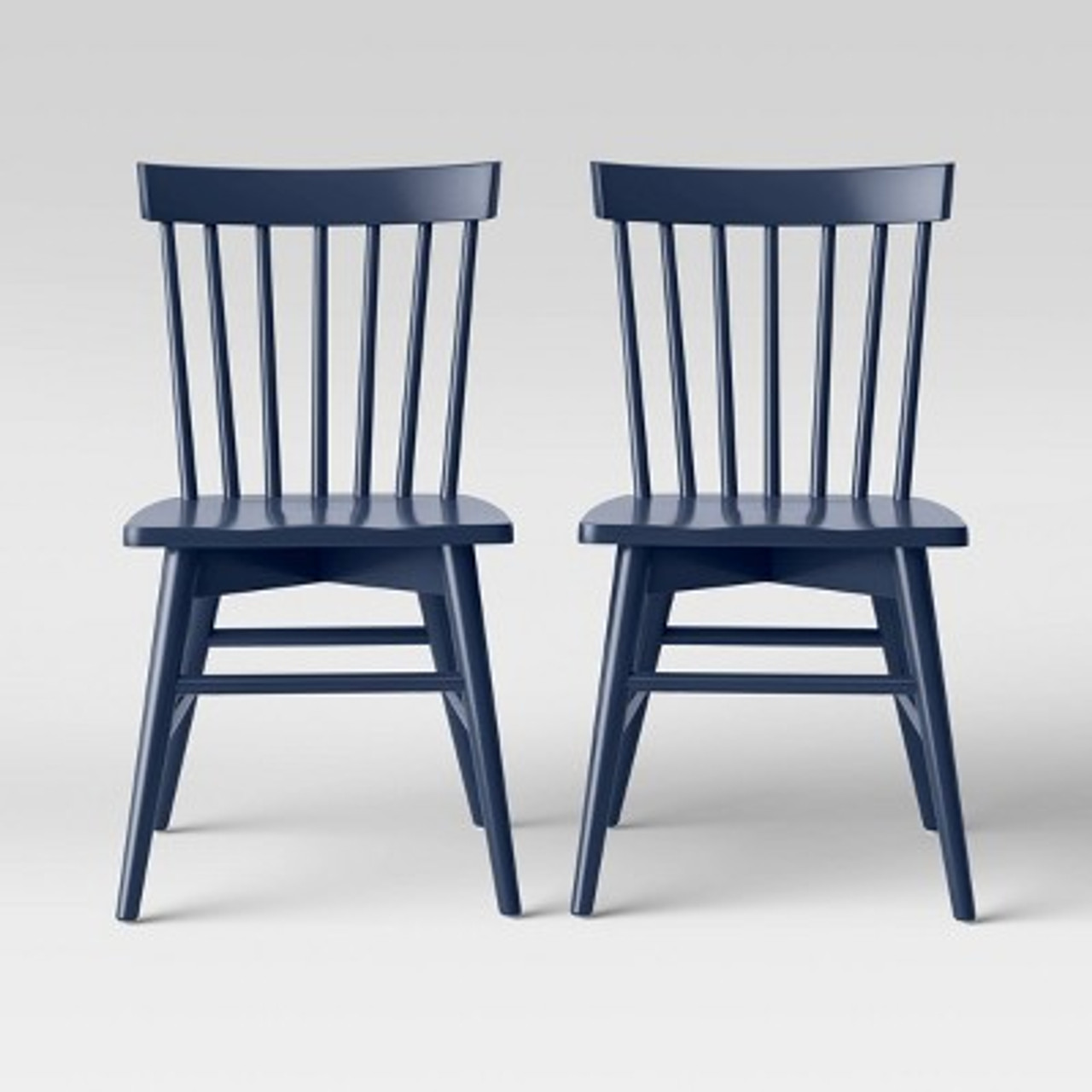 Set of 2 Windsor Dining Chair Dark Blue - Threshold