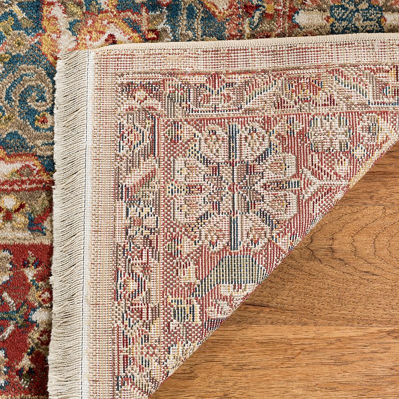 Safavieh Kashan Marcella Floral Framed Rug