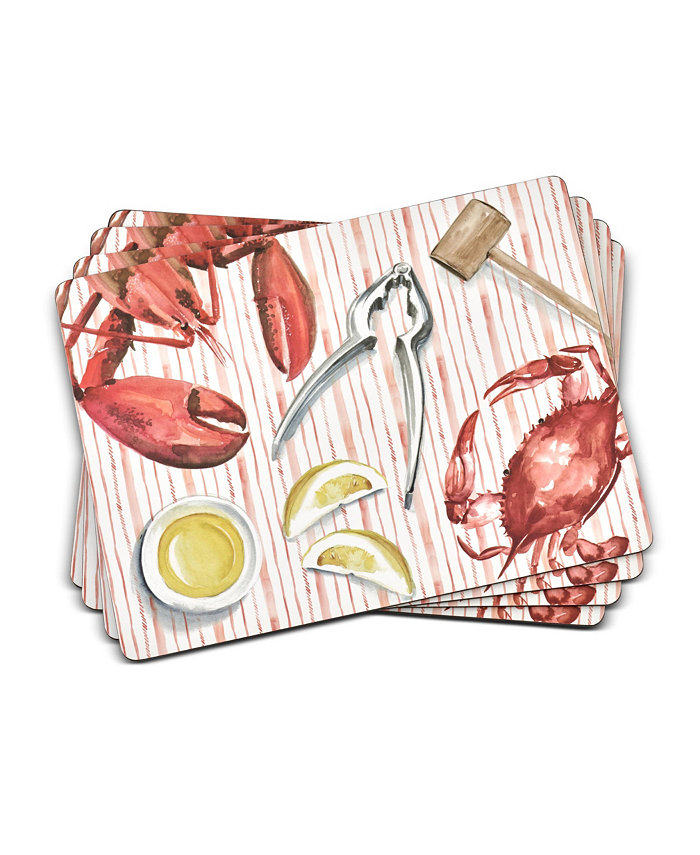 Pimpernel Summer Feast Placemats Set of 4