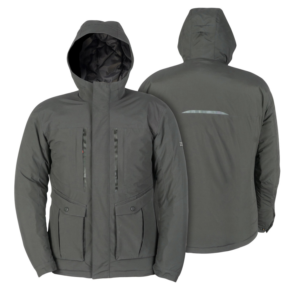 Pinnacle Parka Heated Jacket Menand#8217;s 12 Volt Thyme XL ;