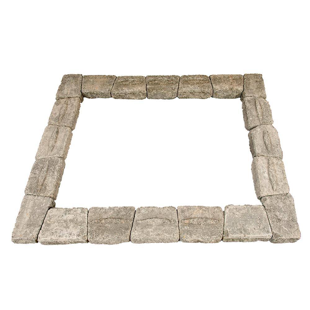Mutual Materials StackStone 69 in. x 52 in. x 12 in. Cascade Blend Concrete Raised Garden Bed MS6952RRG191