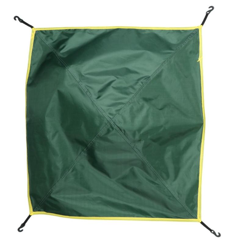 2xOutdoor Camping Rainfly Tent Tarp Tent Protection Accessory Green