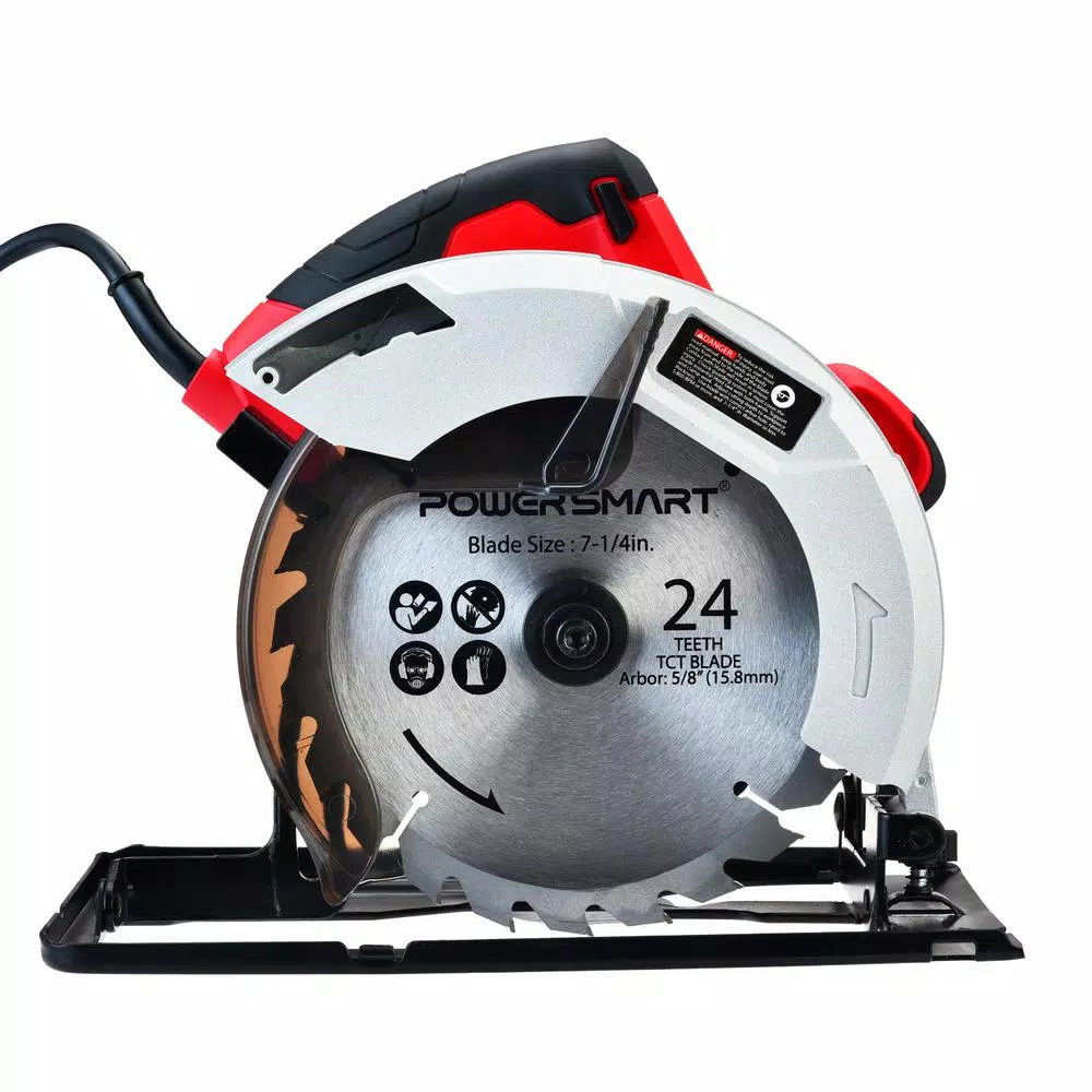 PowerSmart 7-1/4 in. 14 Amp Electric Circular Saw and#8211; XDC Depot