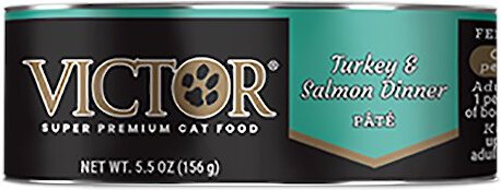 VICTOR Turkey and Salmon Dinner Paté Canned Cat Food