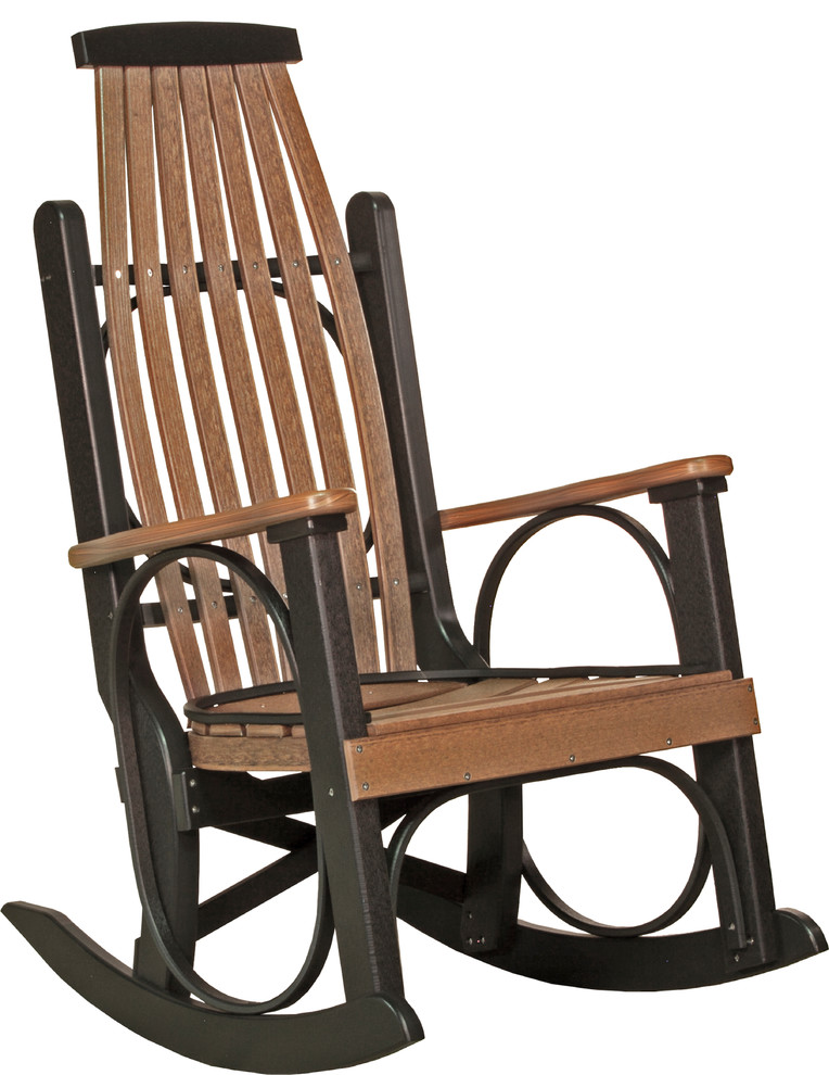 Poly Grandpa  x27s Rocker   Transitional   Outdoor Rocking Chairs   by Furniture Barn USA  Houzz