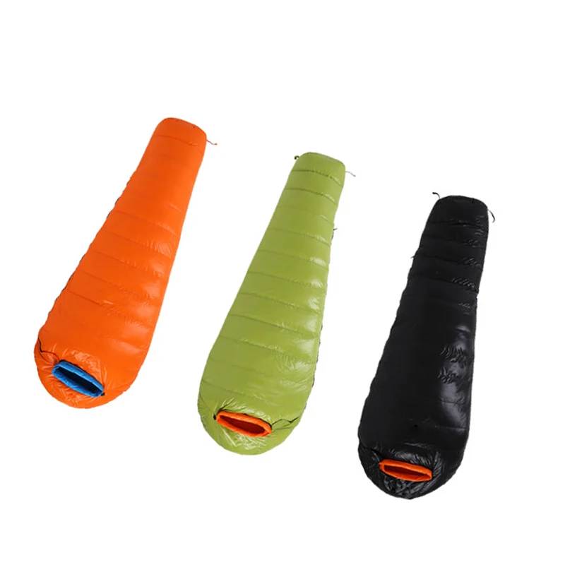 Hot sale sleeping bag outdoor camping sleeping bag mummy portable human shape camping sleeping bag outdoor