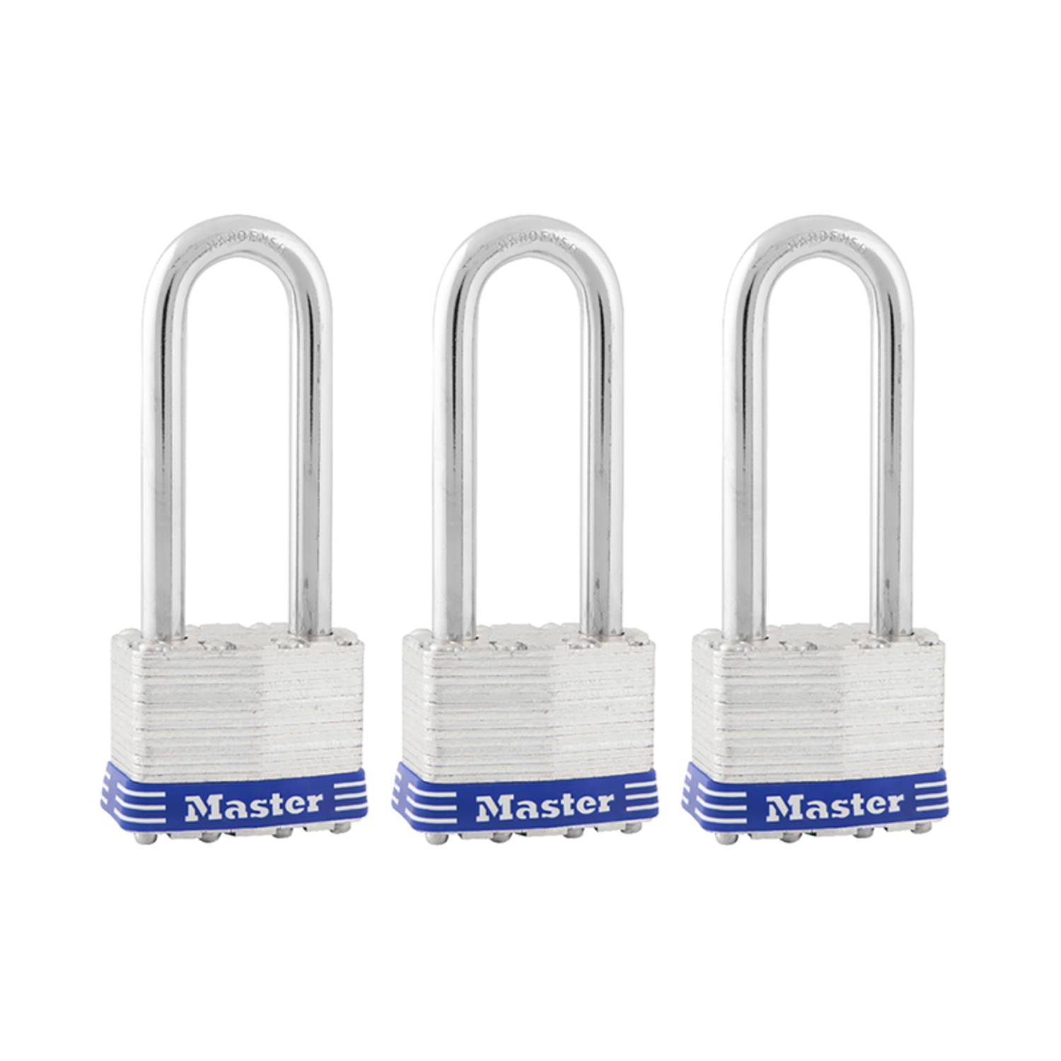 Master Lock 4-11/16 in. H X 1-3/4 in. W Laminated Steel Double Locking Padlock Keyed Alike