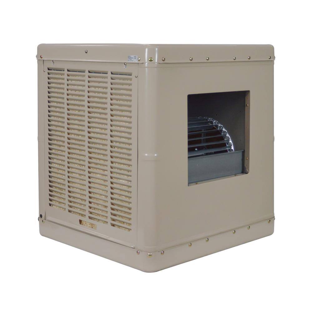 Champion Cooler 3000 CFM Side-Draft WallRoof Evaporative Cooler for 1000 sq. ft. (Motor Not Included) 3000 SD