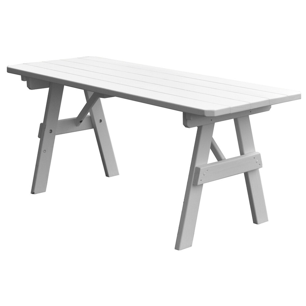 Pine 4' Traditional Picnic Table