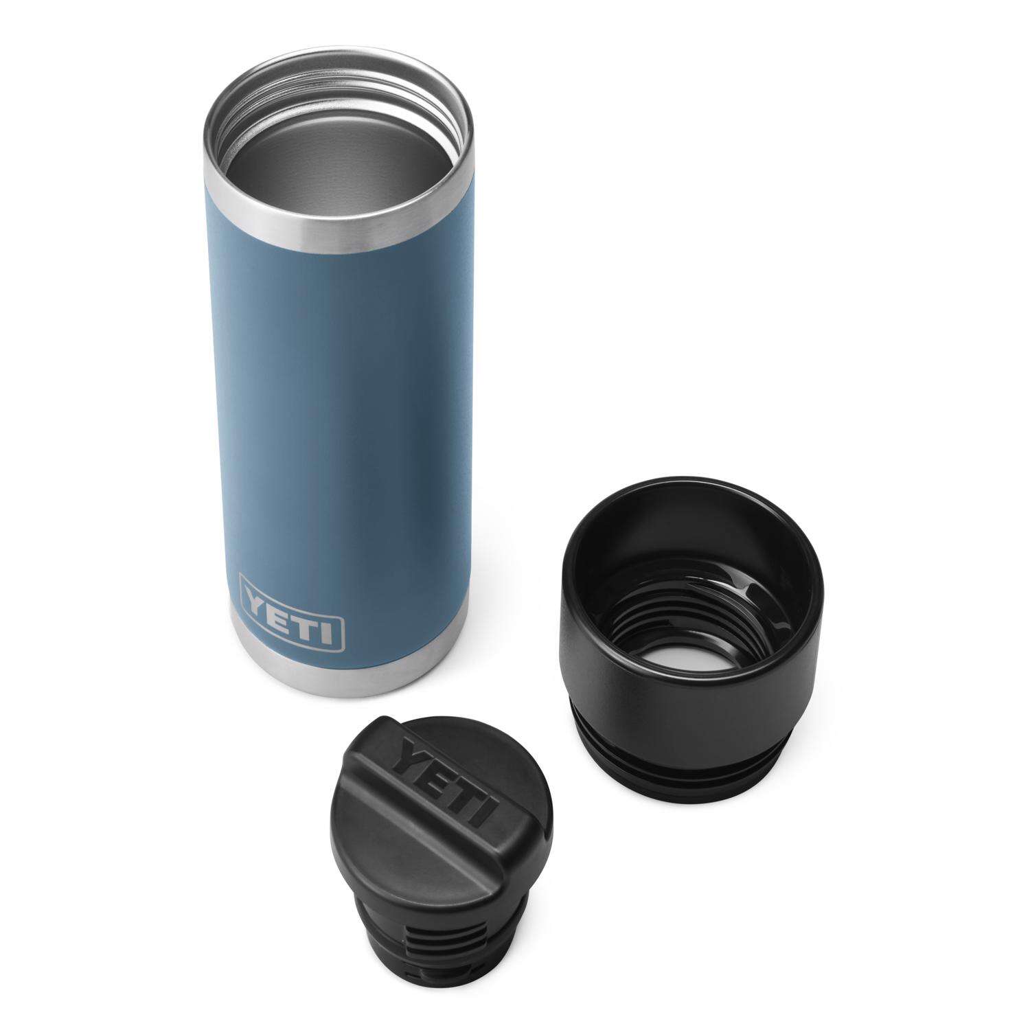 YETI Rambler 18 oz Nordic Blue BPA Free Bottle with Hotshot Cap