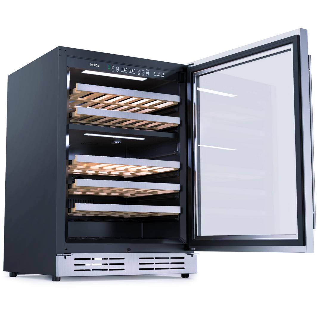 Elica 52-bottle Riserva Series Wine Cooler EWS52SS1