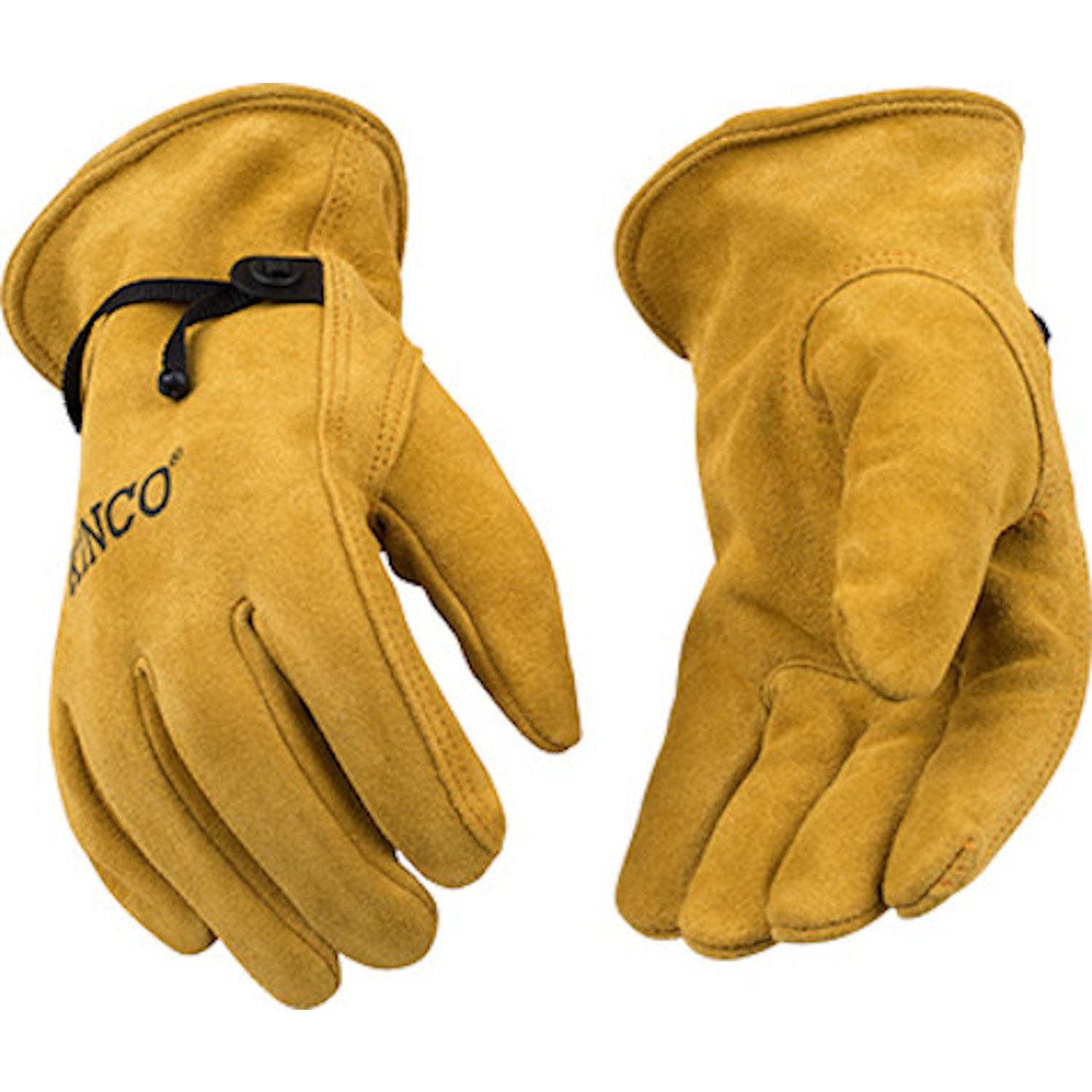 Kinco Men\u0027s Indoor/Outdoor Driver Gloves Gold M 1 pair