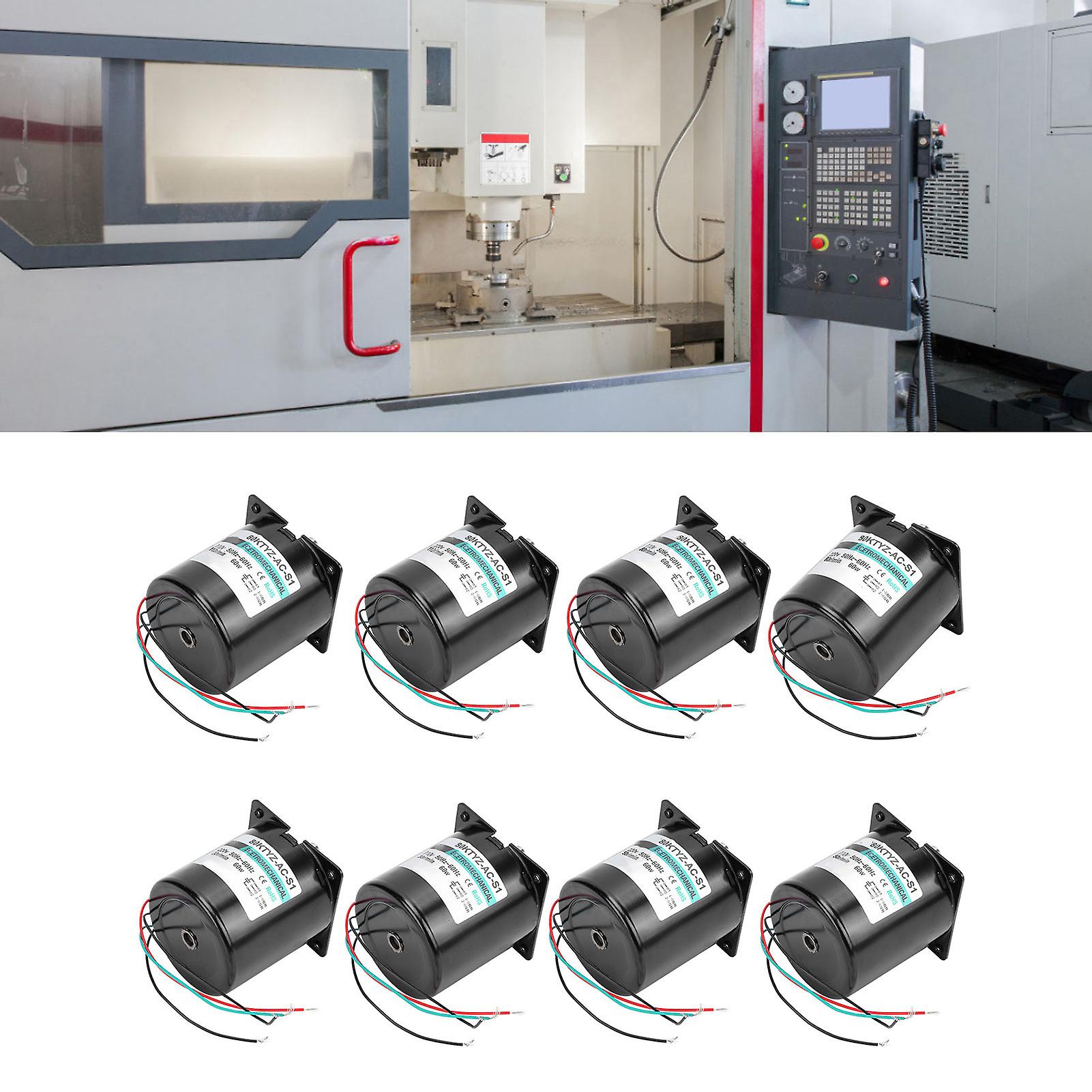 Ac Synchronous Motor With Capacitance Cw/ccw Large Torsion Low Speed 60w Or Micro Machinery And Cnc Machine Tools[(110rpm/min Ac110v)]