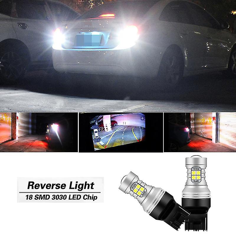 2x Led Reverse Blub Lamp W21w 7440 T20 For Accord 7 8 Cr-v 2 3 4 Fit Fr-v S2000 Ridline