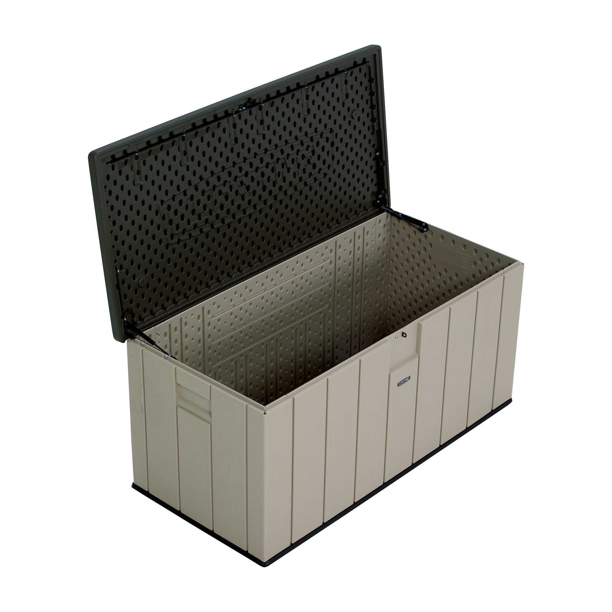 Lifetime 150-Gallon Heavy-Duty 59.3 in. Storage Deck Box