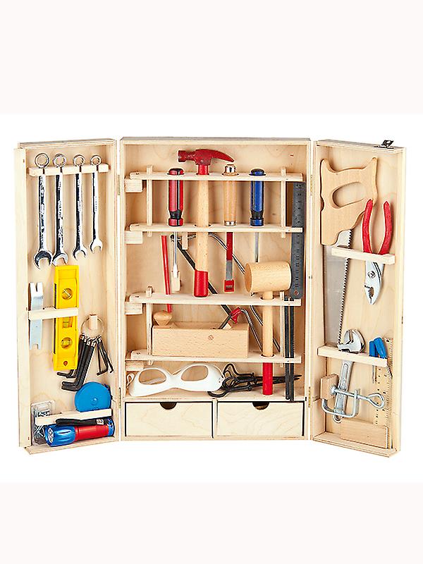 Leomark Wooden Tool Set - 50 pieces