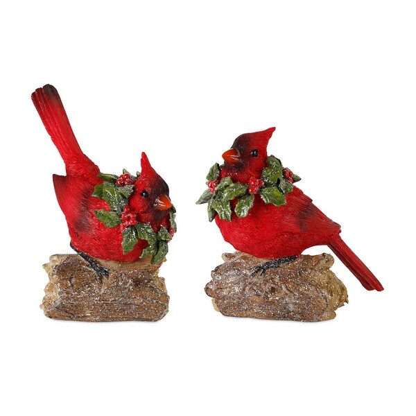 Cardinal Figurine (Set of 4)