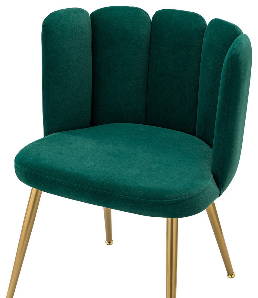 Side Chair   Midcentury   Armchairs And Accent Chairs   by Karat Home  Houzz