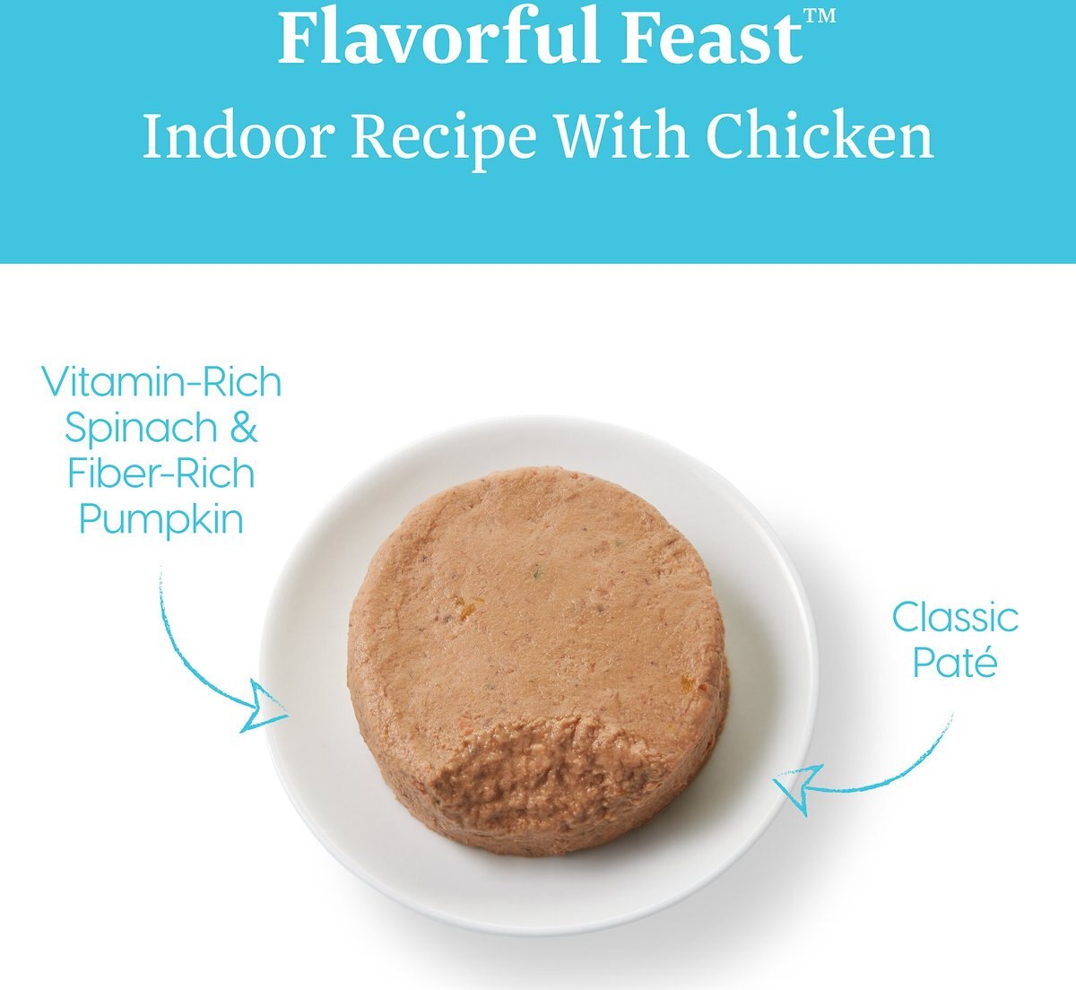 Solid Gold Flavorful Feast Indoor Recipe with Chicken Pate Grain-Free Canned Cat Food