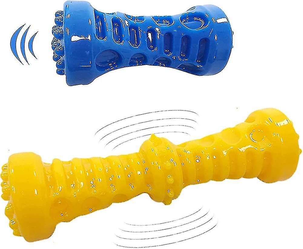 Dog Toys Indestructible Chew Toys For Heilwiy Dogs， Durable Squeak Toys Dog Chew Bones Gift