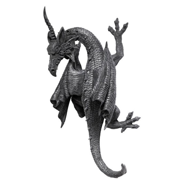 Design Toscano Horned Dragon Of Devonshire Wall Sculpture