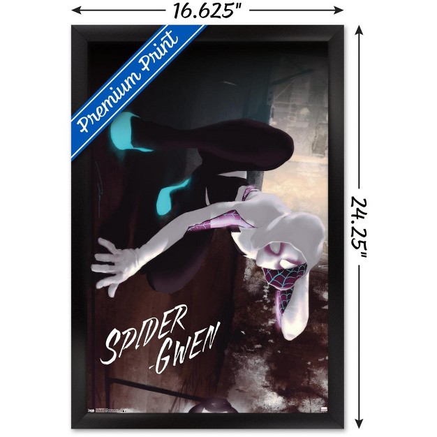 Trends International Marvel Comics Spider gwen Wall Framed Wall Poster Prints