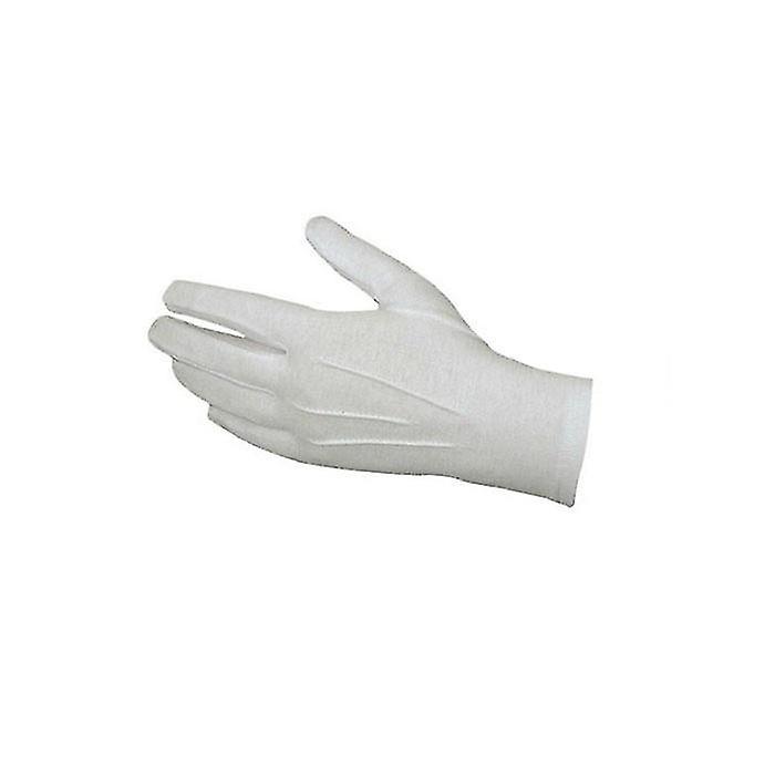 1pair White Formal Gloves Tuxedo Honor Guard Santa Men Inspection