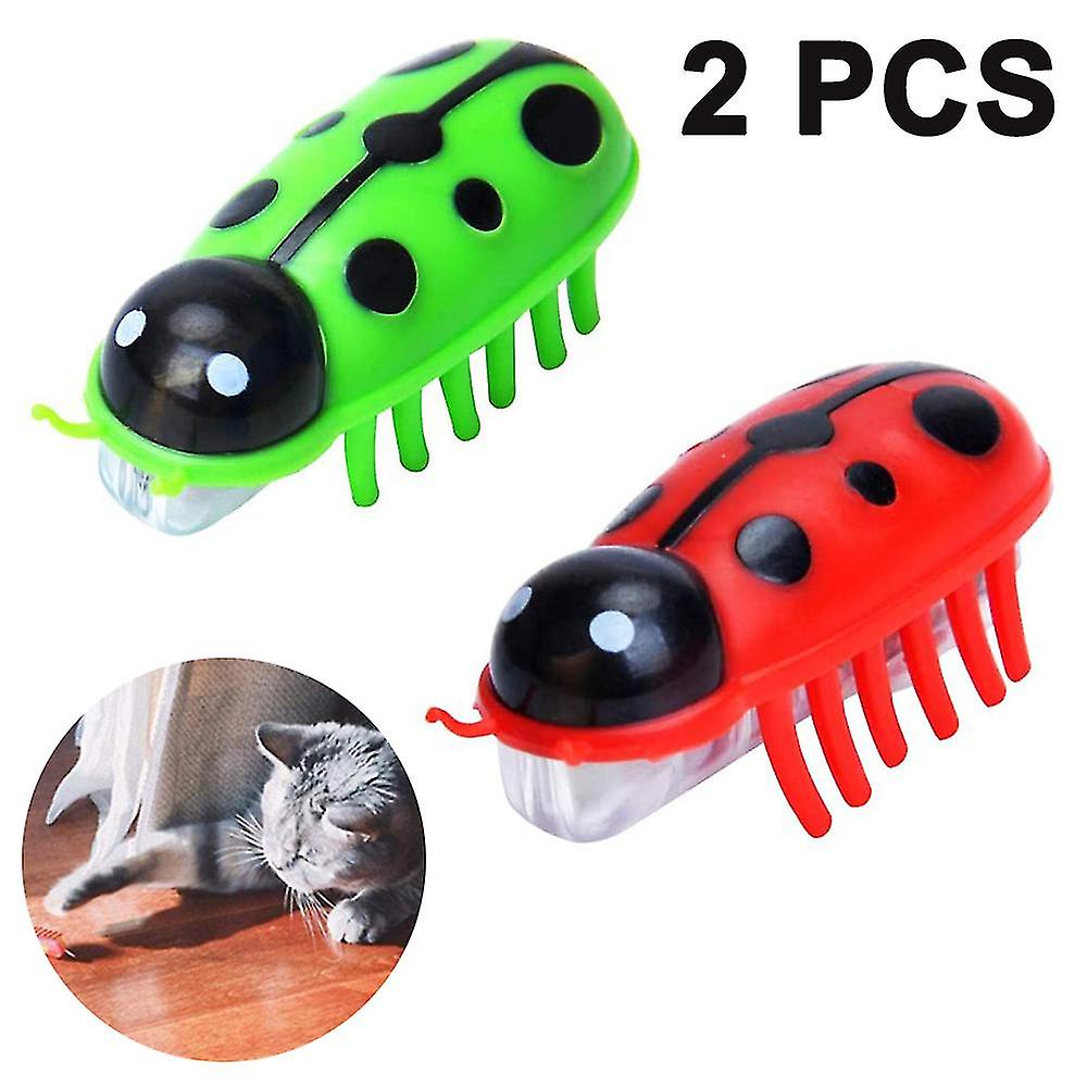 Miman Cats Toys， Electric Cat Toys Mouse Toys Pet Cat Automatic Toys Cat 2pcs