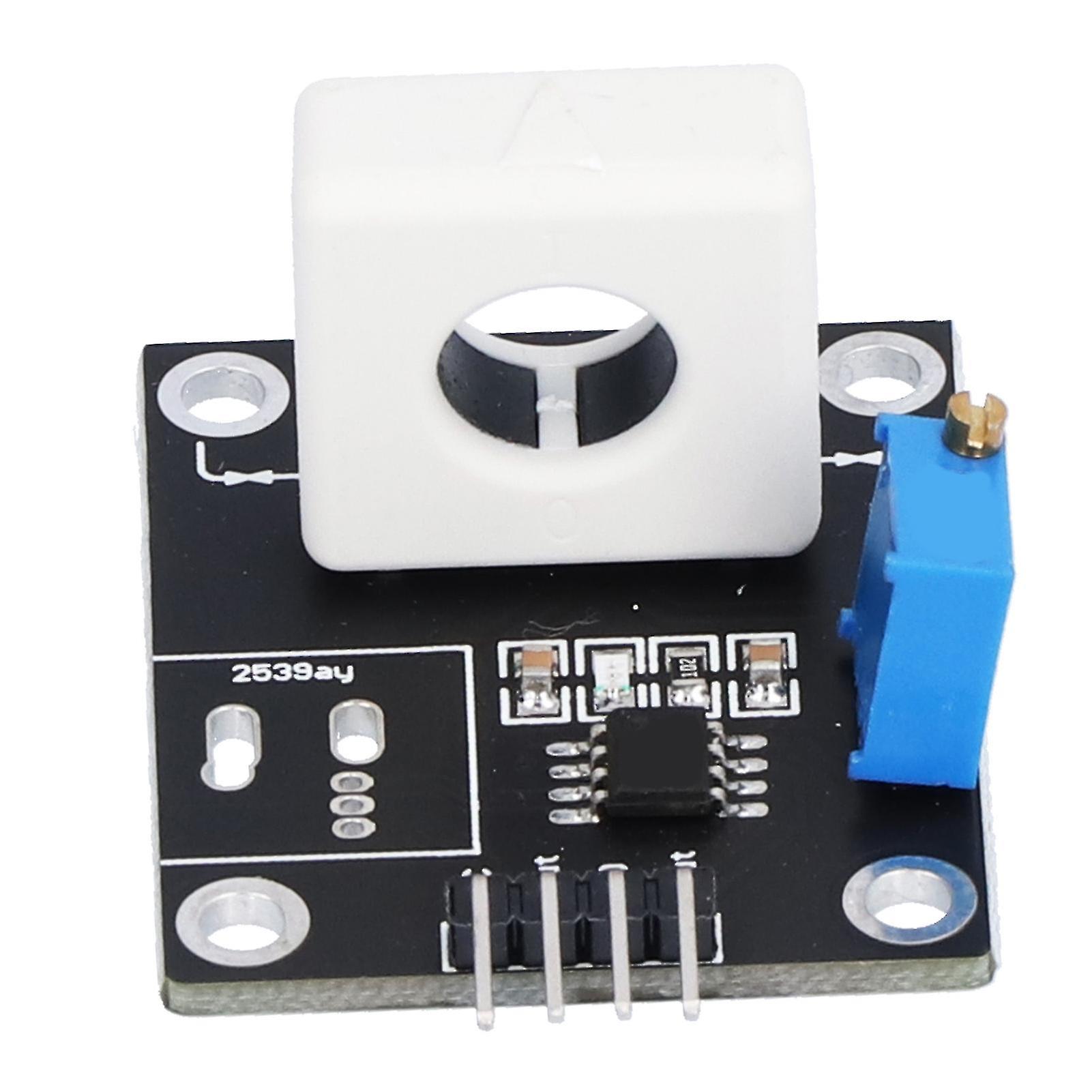 Current Sensor Module DC100A Overcurrent Detection Board with Indicator Light DC5V WCS1600