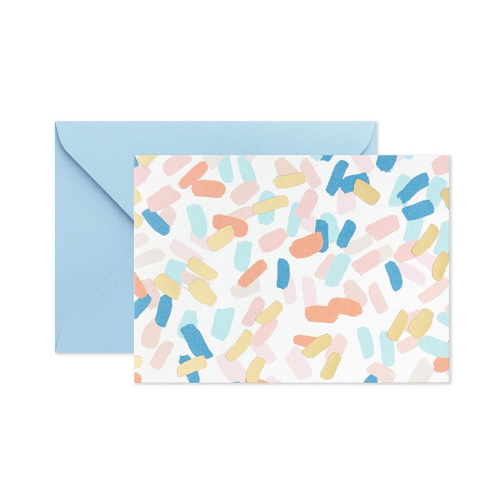 Hallmark  Colorful Confetti Blank Note Cards, Box of 10