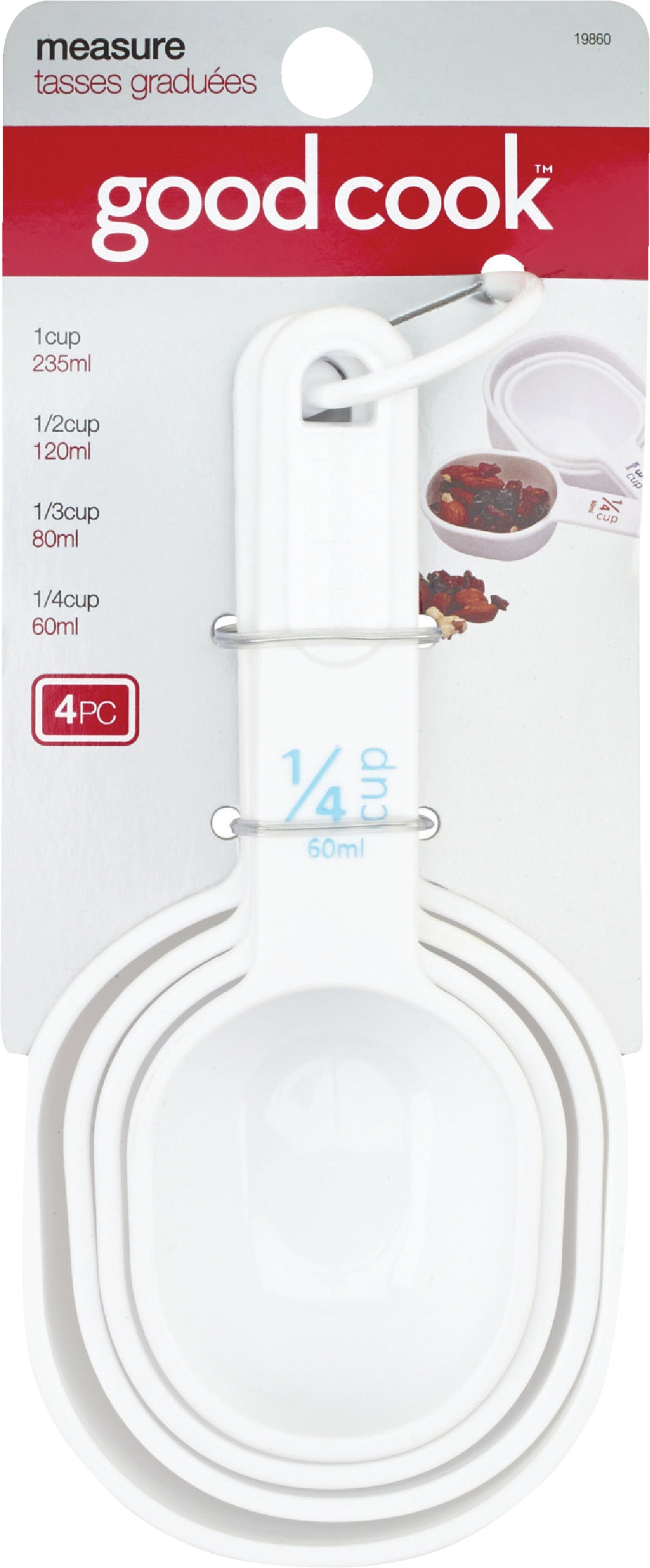 Goodcook Measuring Cup Set White