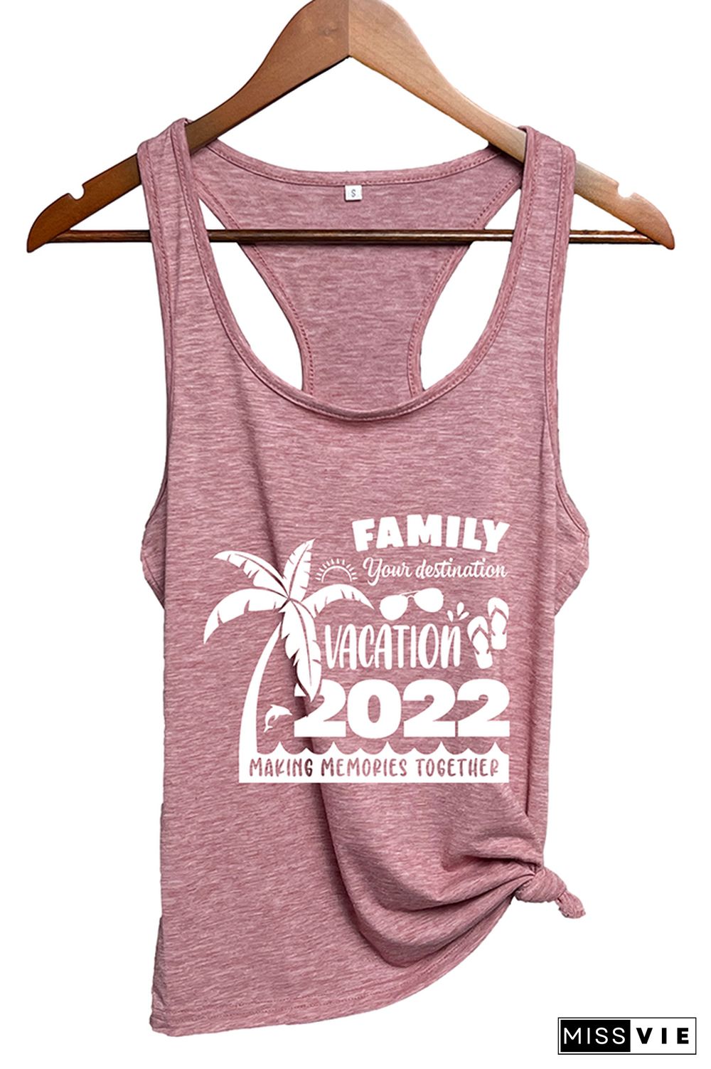 Family Vacation 2022 Graphic Tank Top Wholesale