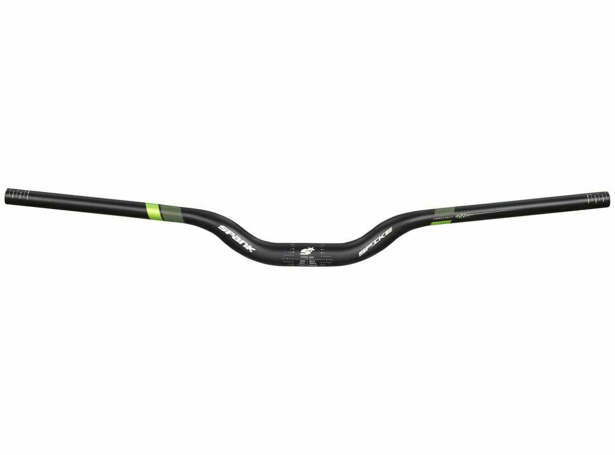Spank Spike 800 Race Team Vibrocore Handlebar - Black-Green