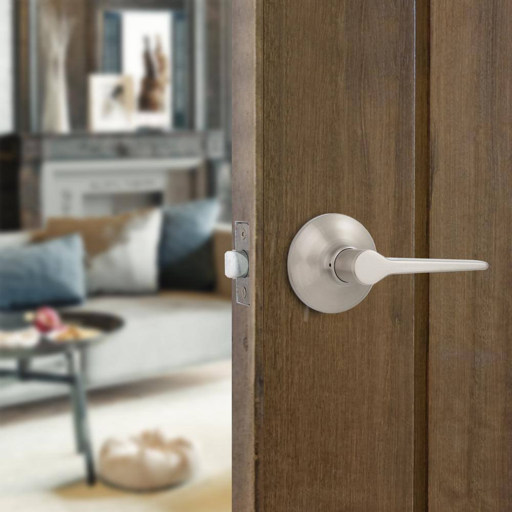 Defiant Freedom Satin Nickel HallCloset Door Lever 32LEX203B