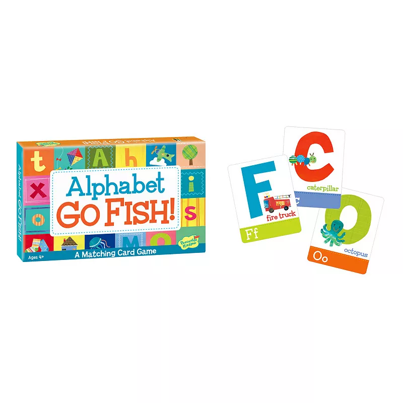 Alphabet Go Fish! Card Game by Peaceable Kingdom